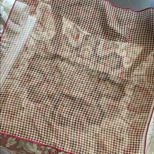 Vintage Ralph Lauren Plaid Silk Scarf